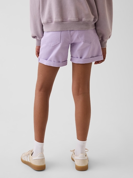 Image number 4 showing, Kids Denim Midi Shorts
