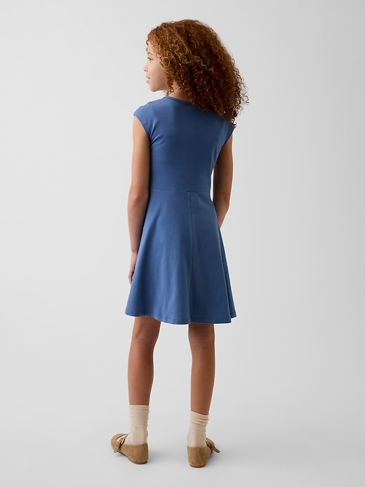 Image number 3 showing, Kids Jersey Square-Neck Dress