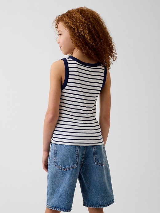 Image number 3 showing, Kid Rib Scoop Tank Top