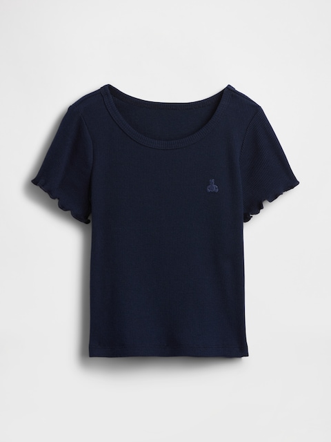 T-SHIRT EN TRICOT CÔTELÉ AGENCEZ À VOLONTÉ POUR BÉBÉ ET TOUT-PETIT