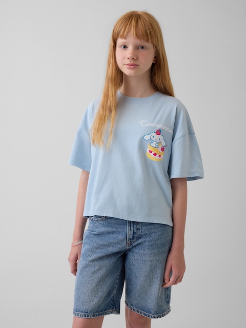 Kids Hello Kitty Oversized Boxy T-Shirt