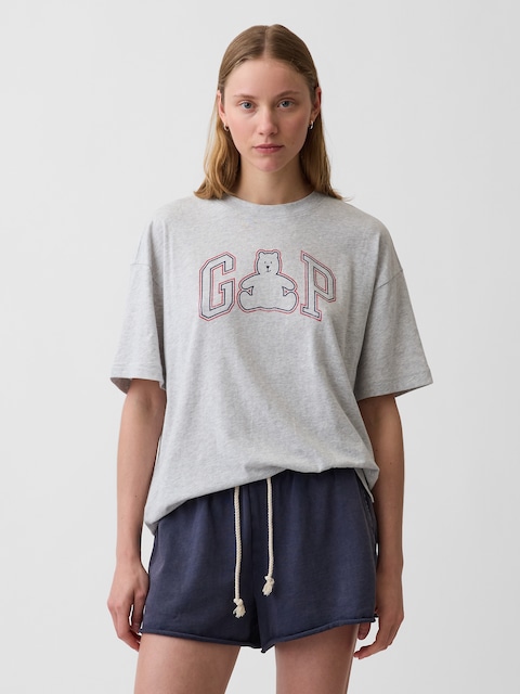 Oversized Brannan Bear Logo T-Shirt