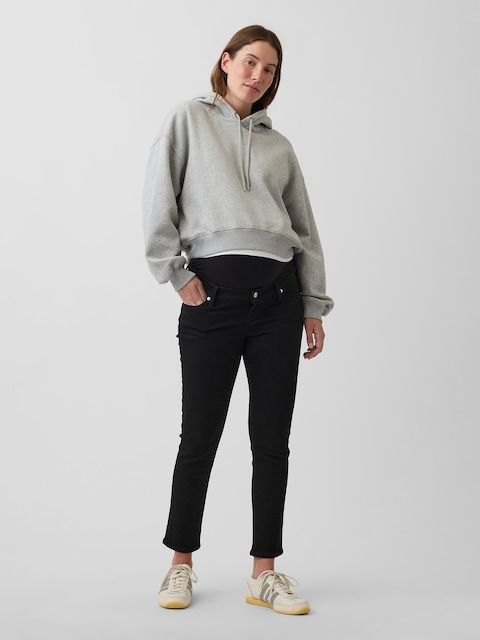Maternity Full-Panel Slim Ankle Jeans
