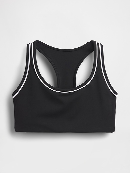 Image number 5 showing, GapFit Smooth Medium Impact Racerback Sports Bra