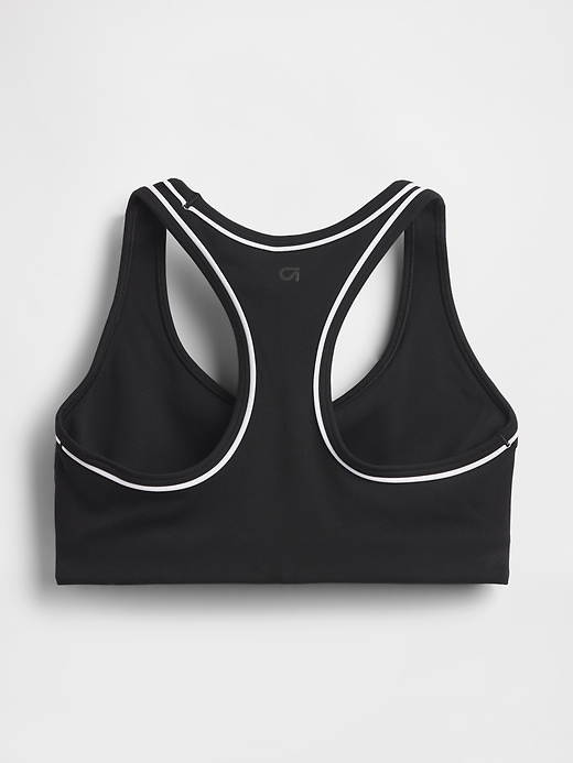 Image number 6 showing, GapFit Smooth Medium Impact Racerback Sports Bra