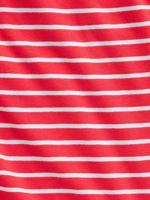 L'image numéro 4 présente T-shirt moulant en jersey