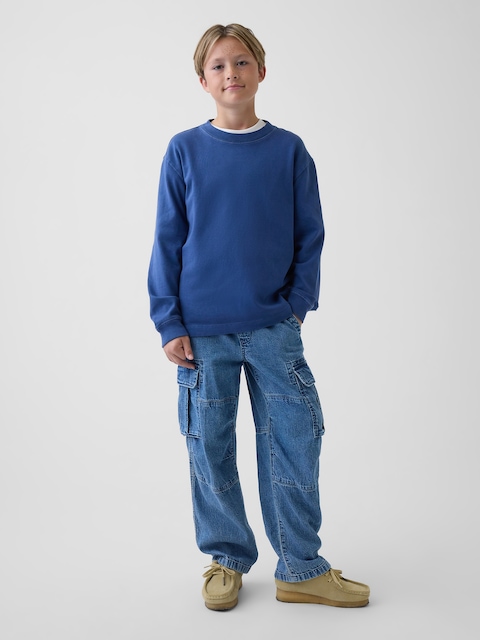 JEAN CARGO BALLON CONFORT POUR ENFANT