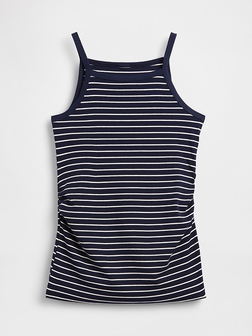 Image number 4 showing, Maternity Modern Apron-Neck Tank Top
