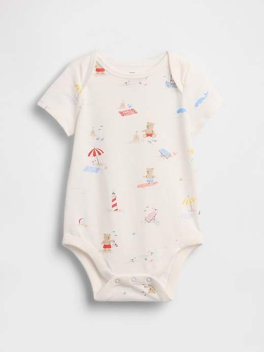 L'image numéro 1 présente Cache-couche Premiers essentiels en coton biologique pour Bébé