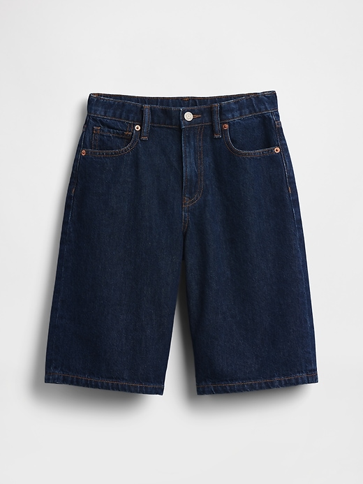 Image number 2 showing, Kids Baggy Denim Shorts