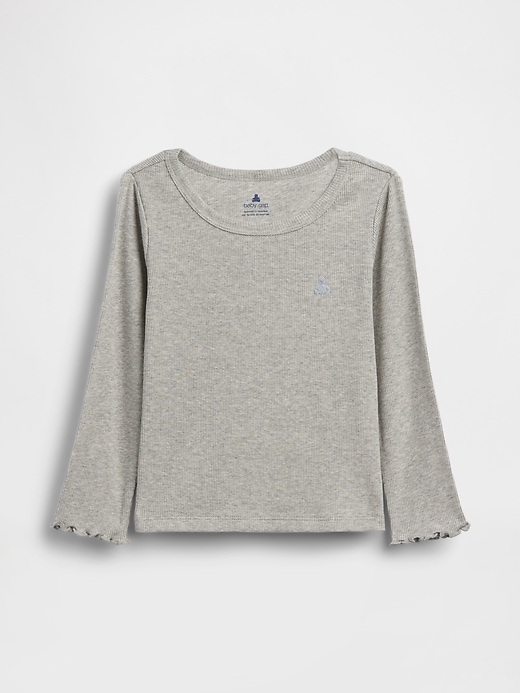 L'image numéro 1 présente T-shirt en tricot côtelé Agencez à volonté pour Bébé et Tout-petit