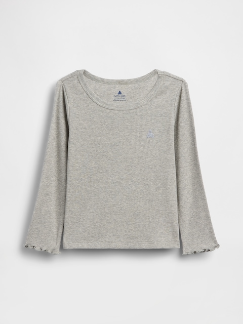 T-SHIRT EN TRICOT CÔTELÉ AGENCEZ À VOLONTÉ POUR BÉBÉ ET TOUT-PETIT