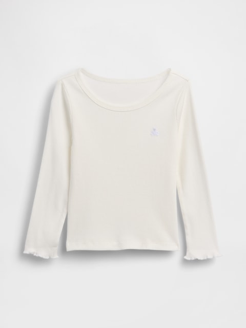 T-SHIRT EN TRICOT CÔTELÉ AGENCEZ À VOLONTÉ POUR BÉBÉ ET TOUT-PETIT