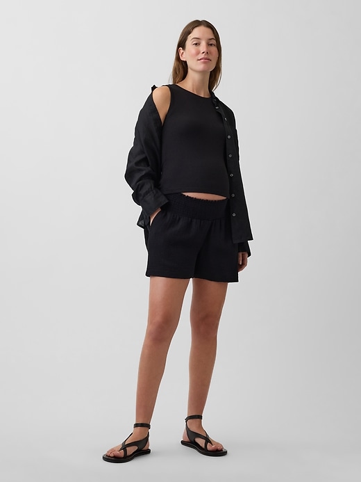 Image number 1 showing, Maternity Under Belly Easy Shorts