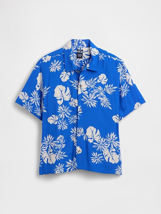 L'image numéro 5 présente Chemise décontracté à col plat ouvert