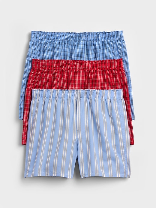 L'image numéro 1 présente Caleçon boxeur (paquet de 3)