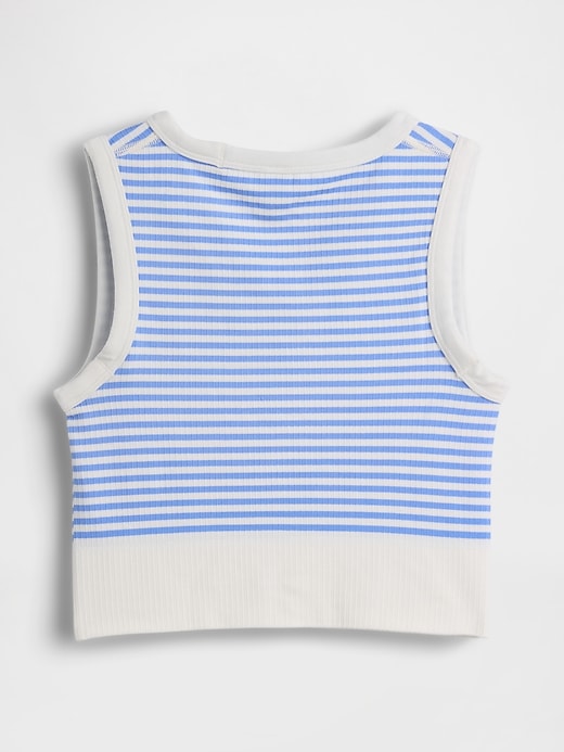 Image number 6 showing, Seamless Rib Crop Tank Top