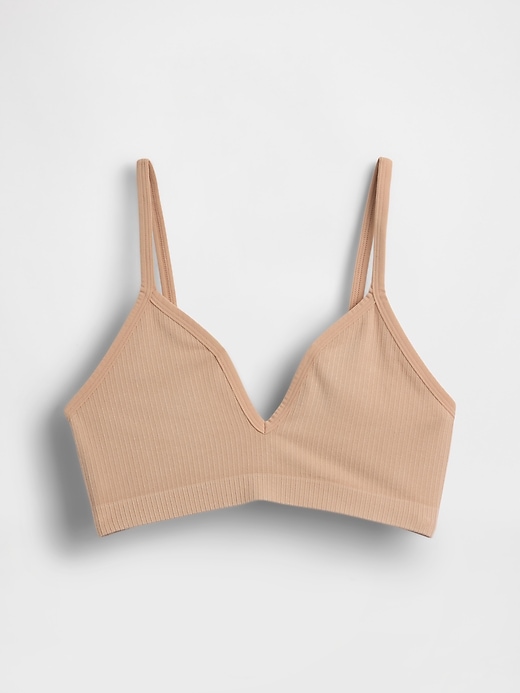 Image number 5 showing, Seamless Rib Triangle Bralette
