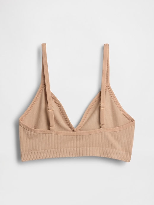 Image number 6 showing, Seamless Rib Triangle Bralette