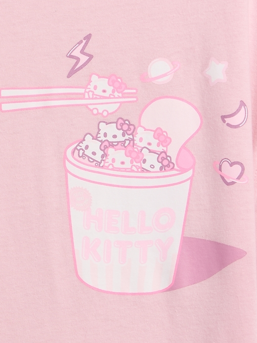 Image number 4 showing, Kids Hello Kitty Oversized Graphic T-Shirt