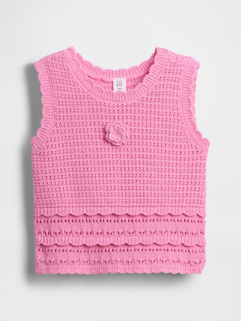 CAMISOLE CROCHETÉE POUR BÉBÉ ET TOUTE-PETITE