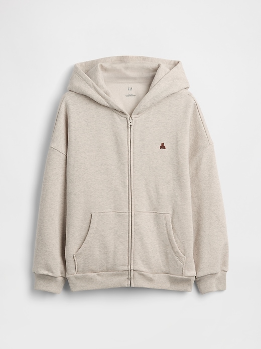 L'image numéro 2 présente Chandail à capuchon surdimensionné Vintagedoux pour Enfant