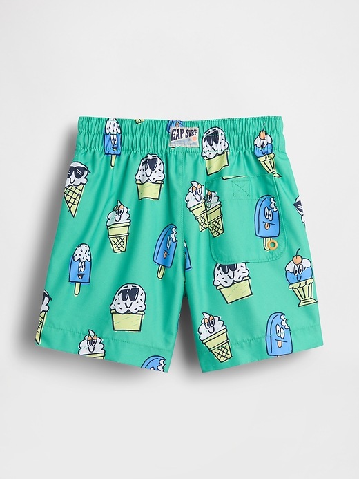 Image number 2 showing, Baby & Toddler Recycled Swim Trunks