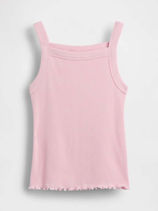 Image number 2 showing, Kids Rib Square-Neck Tank Top