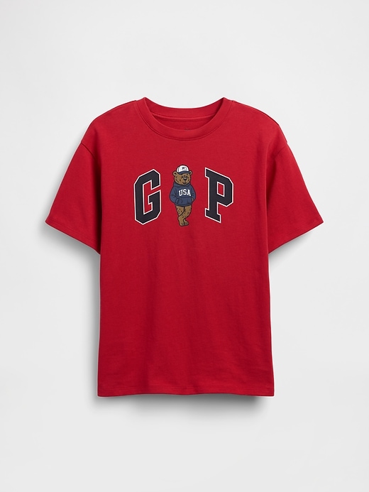 Image number 2 showing, Kids Relaxed Gap Logo T-Shirt