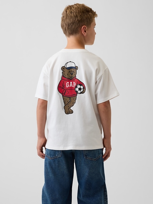 L'image numéro 3 présente T-shirt décontracté à logo Gap pour Enfant