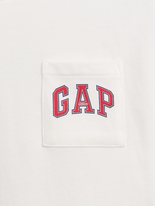 L'image numéro 4 présente T-shirt décontracté à logo Gap pour Enfant
