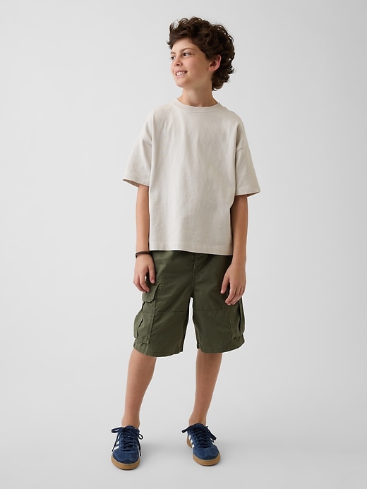 Image number 1 showing, Kids Relaxed Easy Cargo Shorts