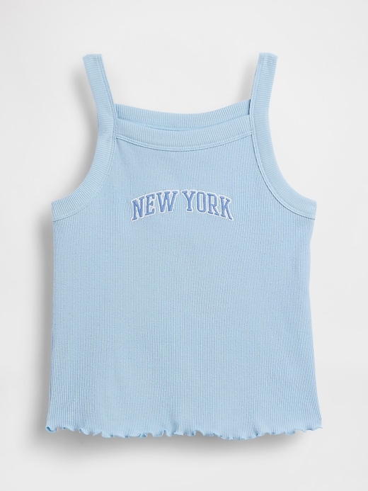 Image number 2 showing, Kids Rib Square-Neck Tank Top