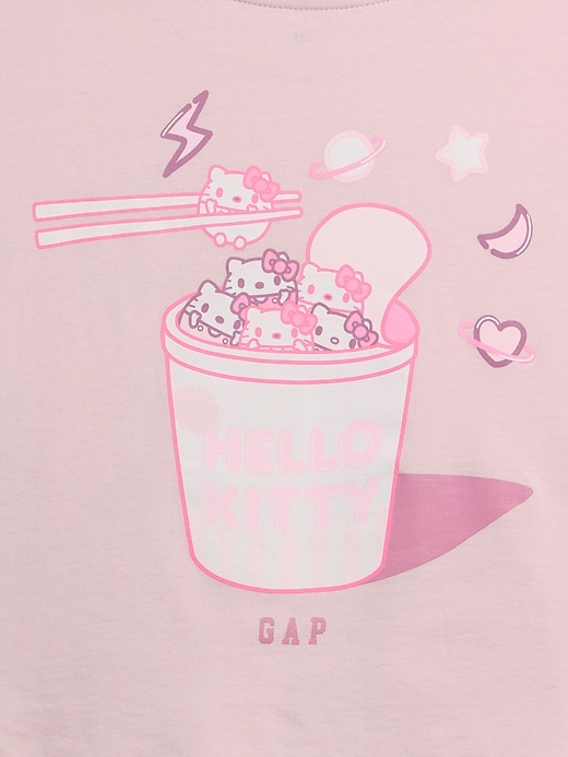 Image number 5 showing, Kids Hello Kitty Oversized Graphic T-Shirt