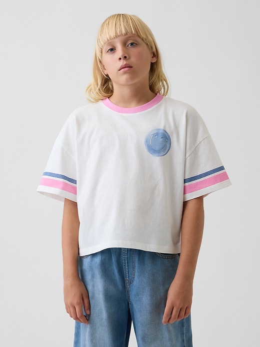 Image number 1 showing, Kids Oversized Graphic T-Shirt