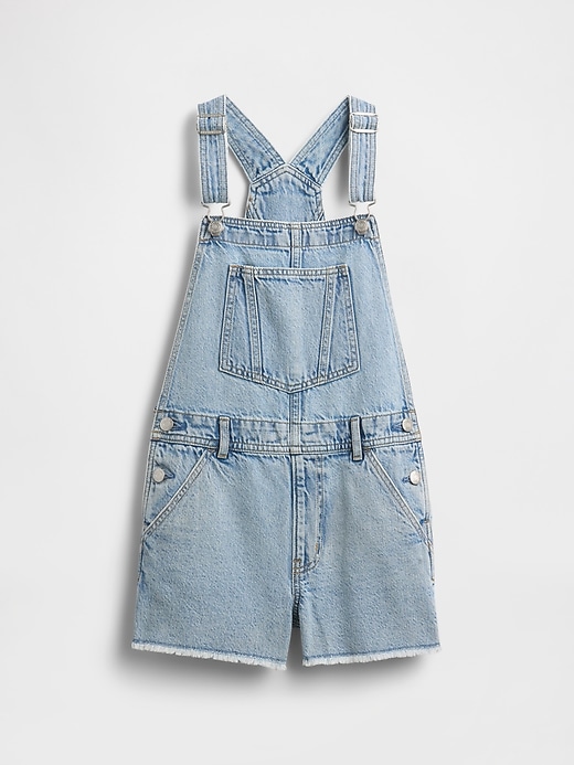 Image number 2 showing, Kids Denim Loose Shortalls