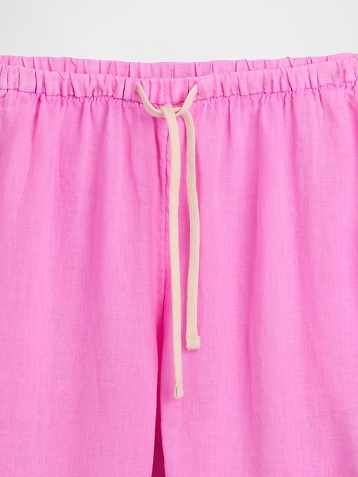 Image number 5 showing, Linen-Blend Easy Shorts
