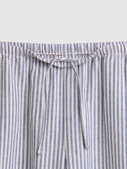 Image number 5 showing, Linen-Blend Easy Wide-Leg Pants