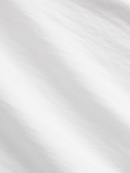 L'image numéro 5 présente Pantalon confort à jambe large en mélange de lin