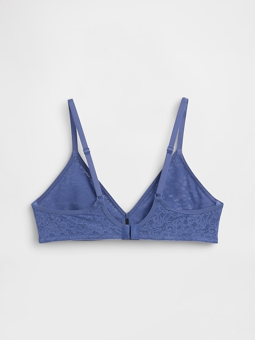 L'image numéro 6 présente Soutien-gorge seconde peau à décolleté plongeant en dentelle