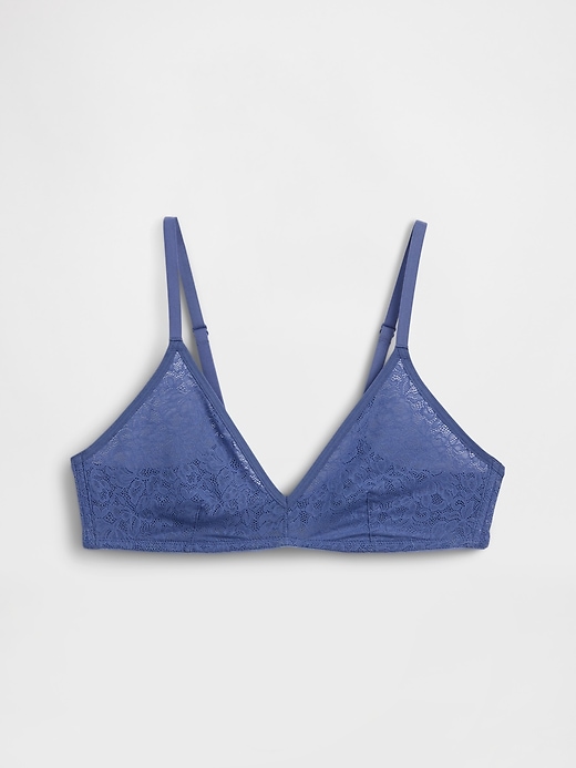 L'image numéro 5 présente Soutien-gorge seconde peau à décolleté plongeant en dentelle