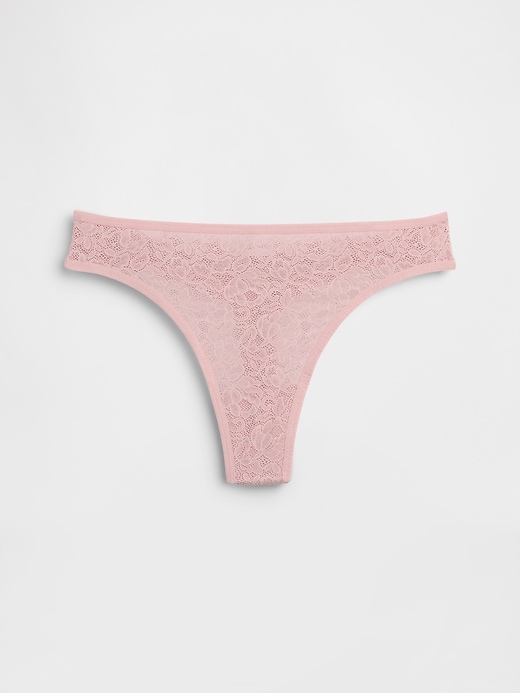Image number 5 showing, Lace Thong
