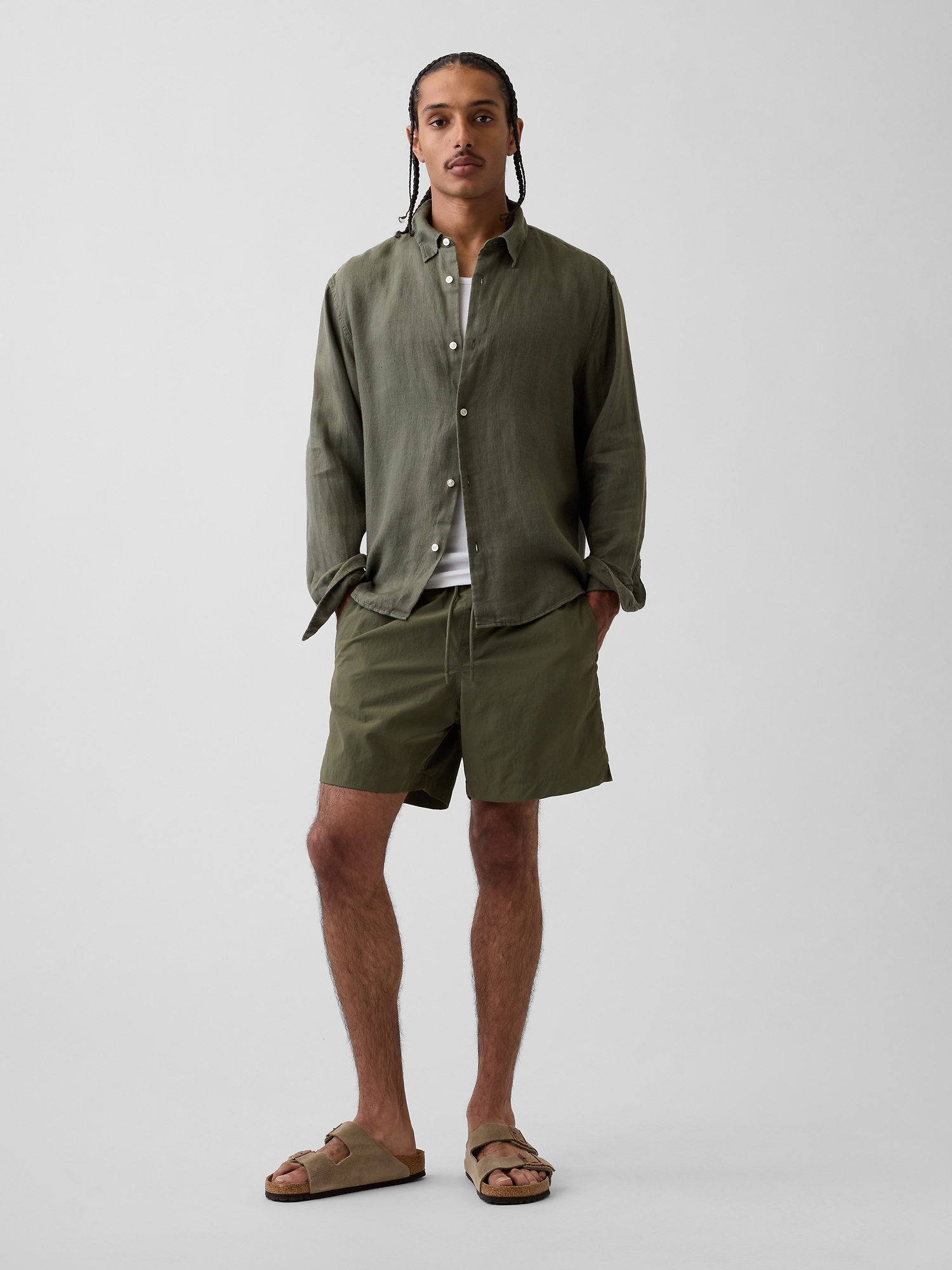 6" Relaxed Swim Trunks