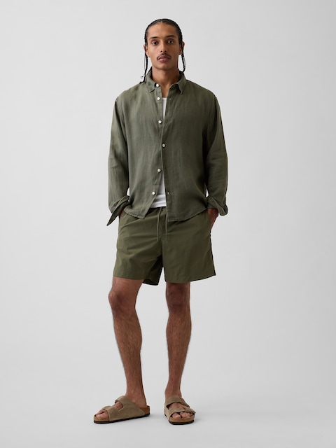 6" Relaxed Swim Trunks