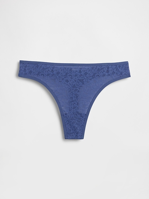 Image number 5 showing, Lace Thong