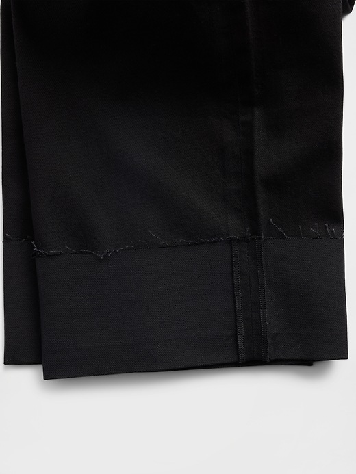 L'image numéro 5 présente Jean court confort ample années 90 à taille basse Douceur suprême