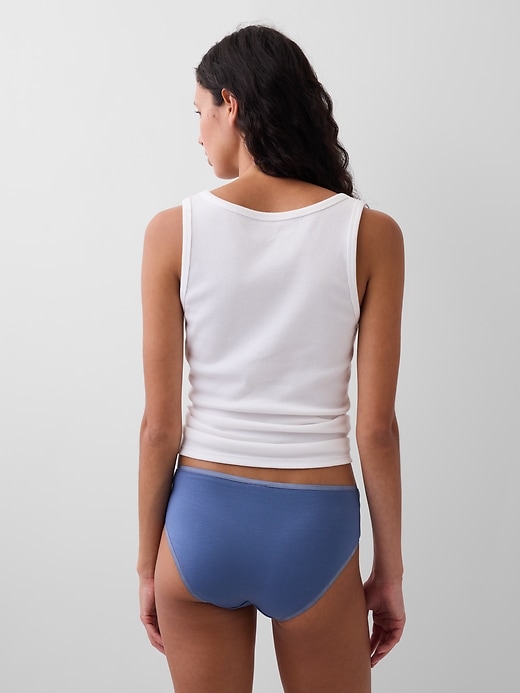 Image number 2 showing, Organic Stretch Cotton Hipster