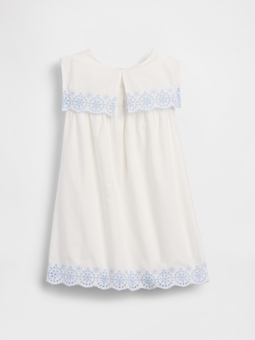 Image number 3 showing, Baby & Toddler Eyelet Sailor Dress