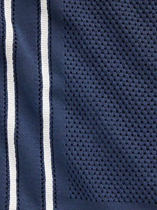 Image number 4 showing, Stripe Camp Collar Sweater Shirt