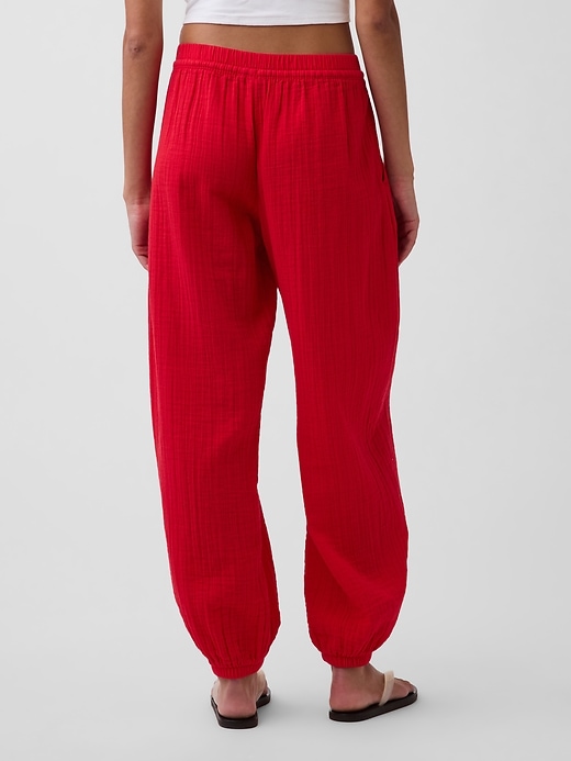 Image number 4 showing, Cotton Gauze Easy Joggers